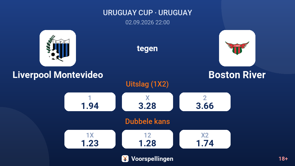 Liverpool Montevideo - Boston River — quoteringen