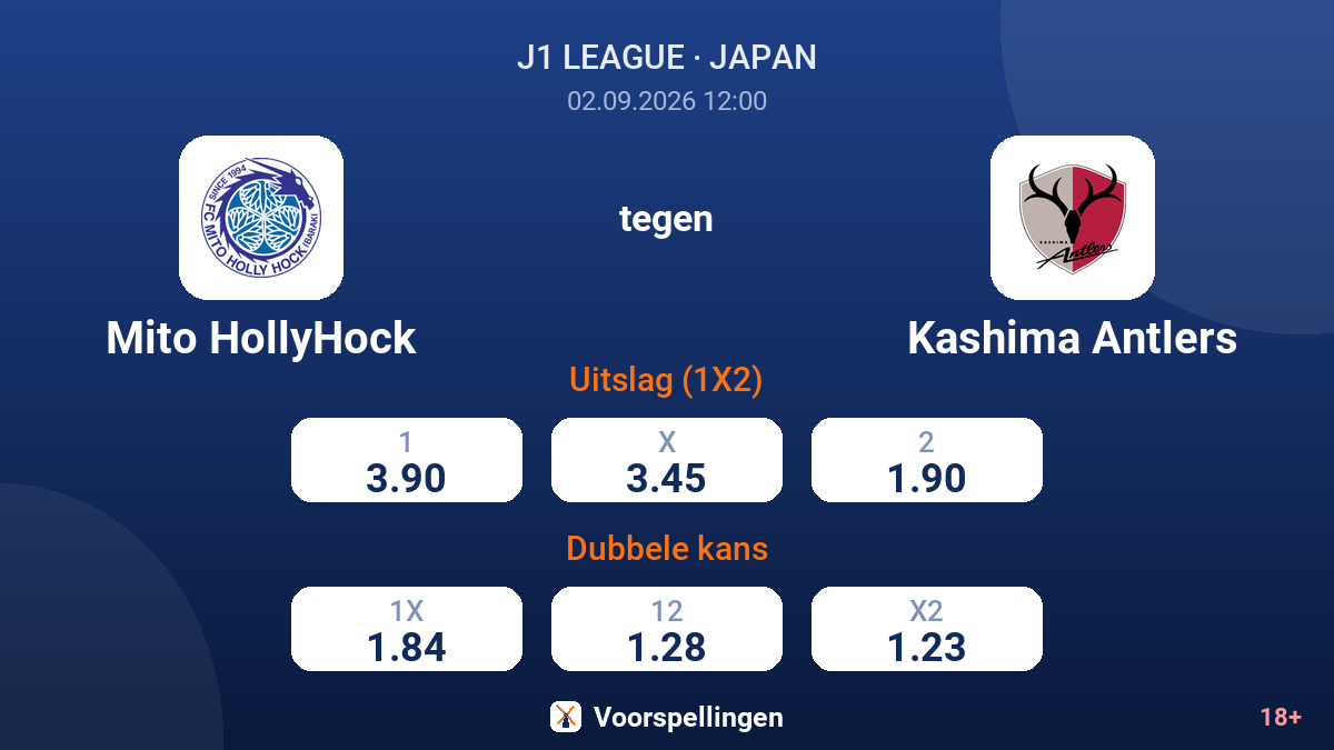 Mito HollyHock - Kashima Antlers — quoteringen