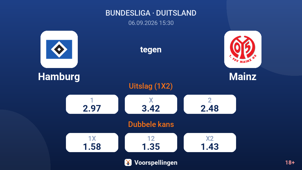 Hamburg - Mainz — quoteringen