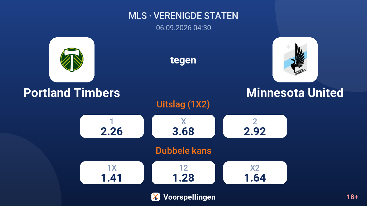 Portland Timbers - Minnesota United — quoteringen