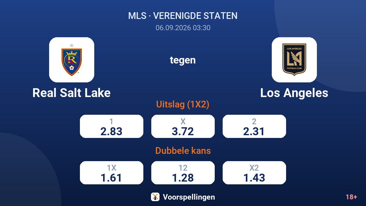 Real Salt Lake - Los Angeles — quoteringen