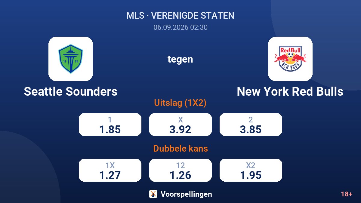 Seattle Sounders - New York Red Bulls — quoteringen