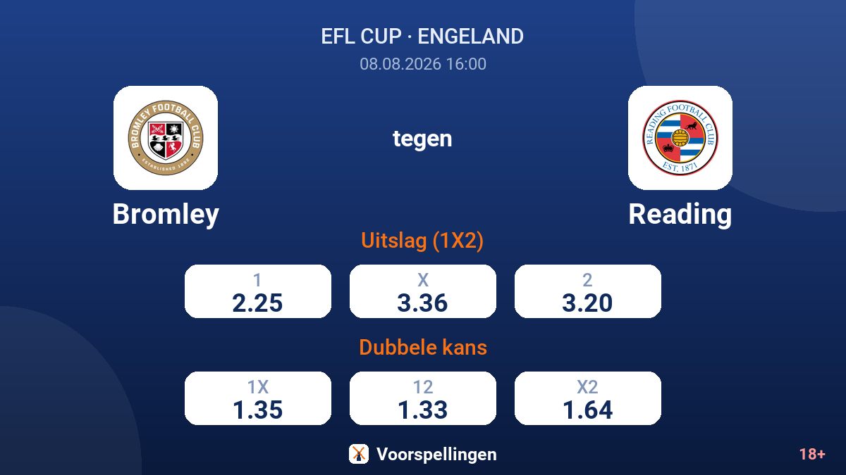Bromley - Reading — quoteringen