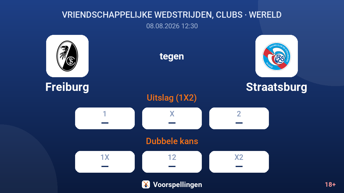 Freiburg - Straatsburg — quoteringen