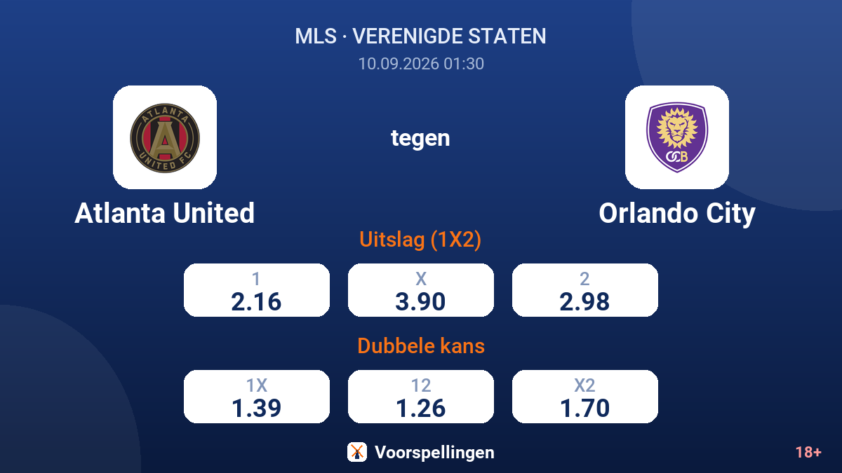 Atlanta United - Orlando City — quoteringen