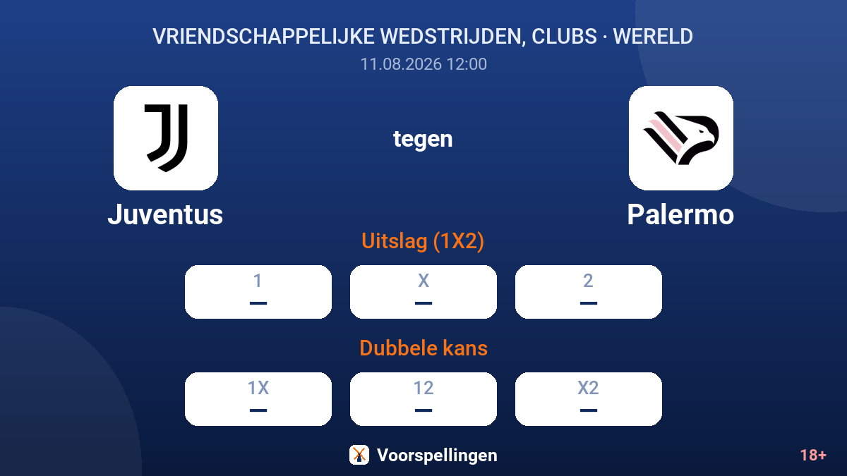 Juventus - Palermo — quoteringen