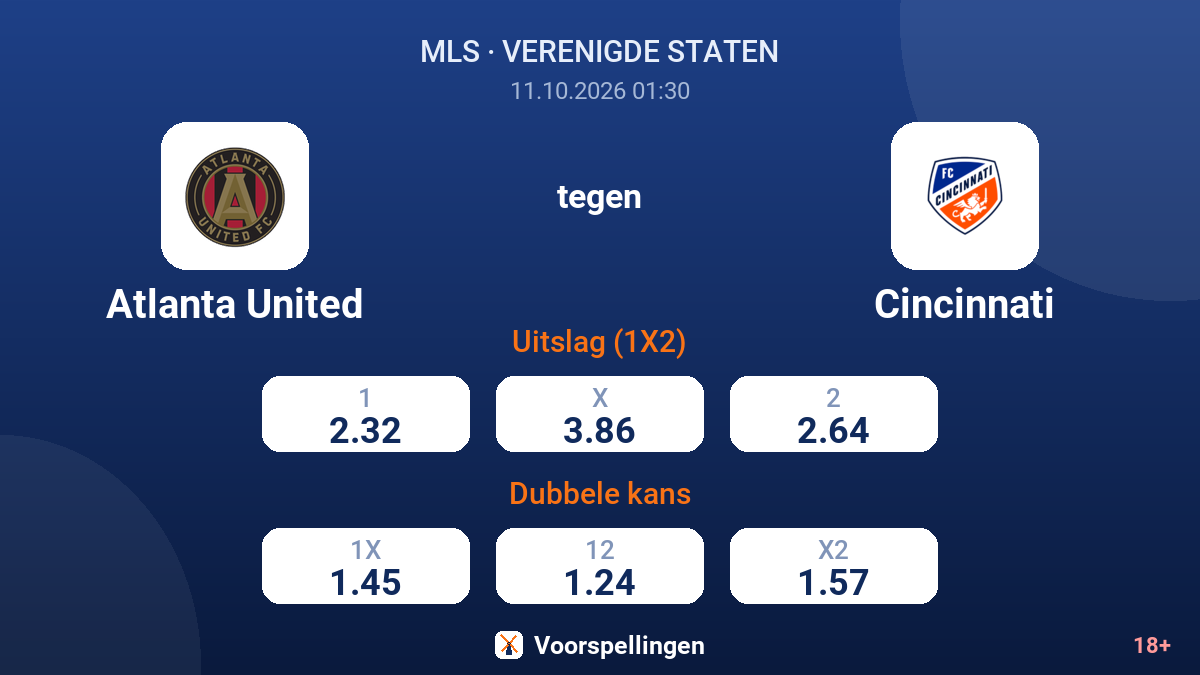 Atlanta United - Cincinnati — quoteringen