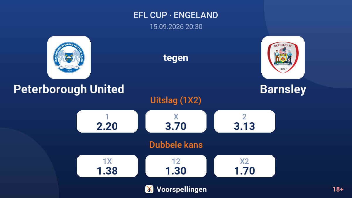 Peterborough United - Barnsley — quoteringen