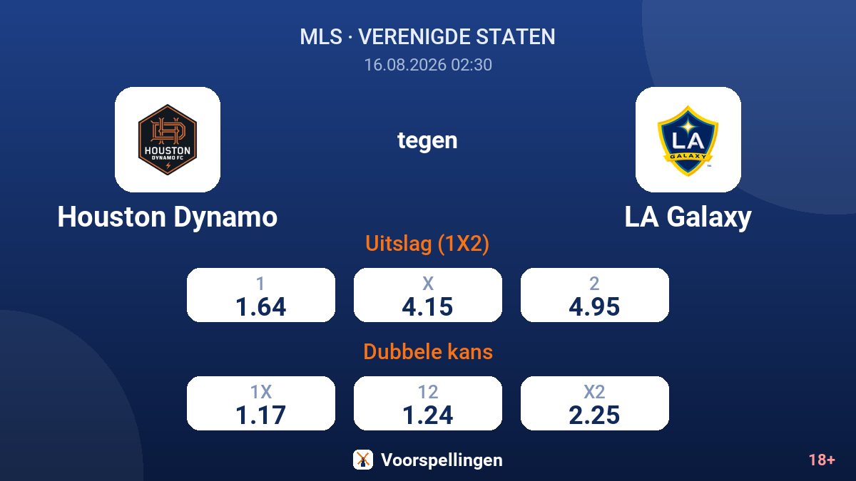 Houston Dynamo - LA Galaxy — quoteringen