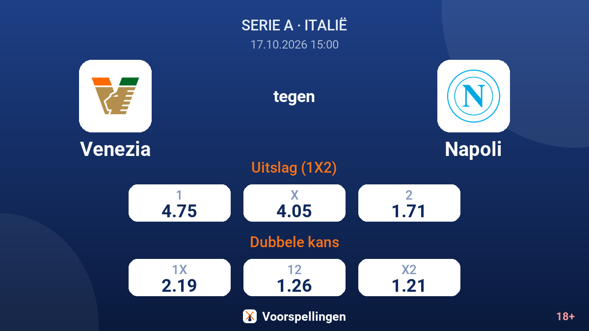 Venezia - Napoli — quoteringen