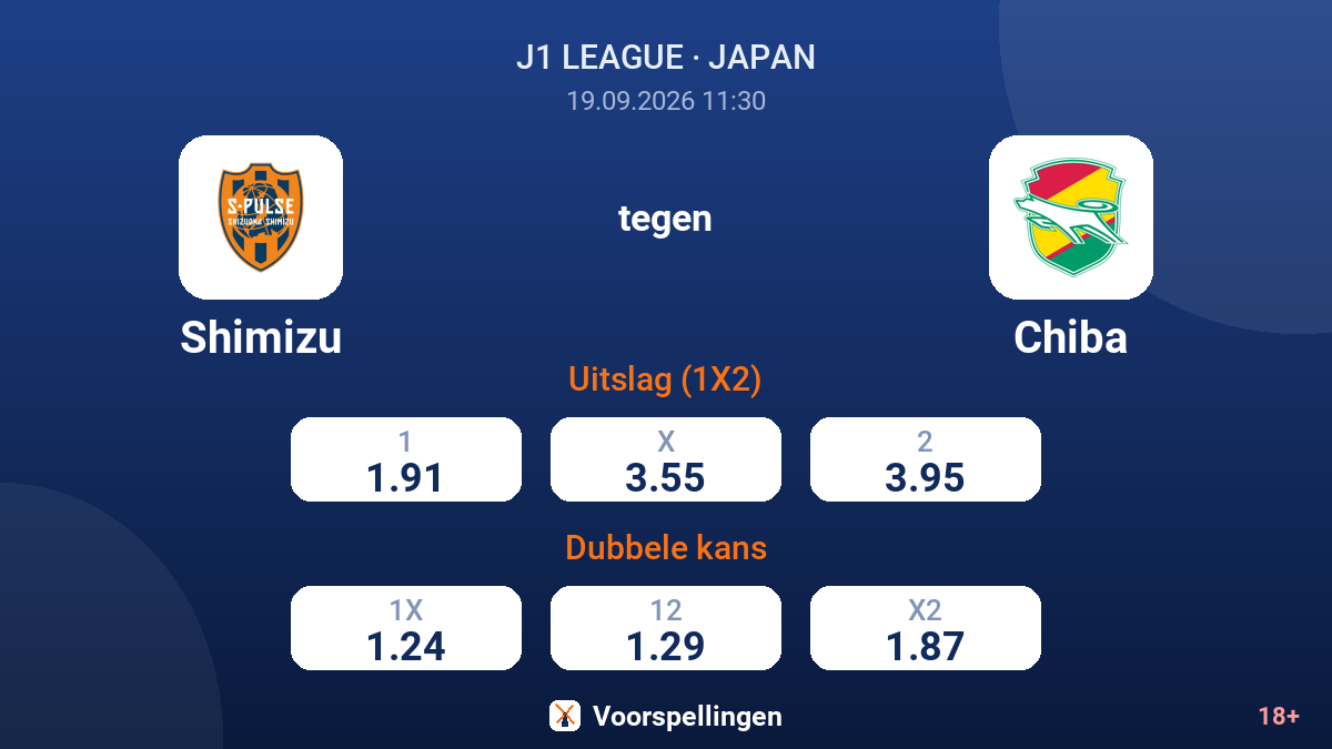 Shimizu - Chiba — quoteringen