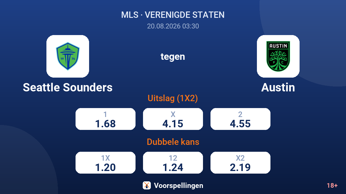 Seattle Sounders - Austin — quoteringen