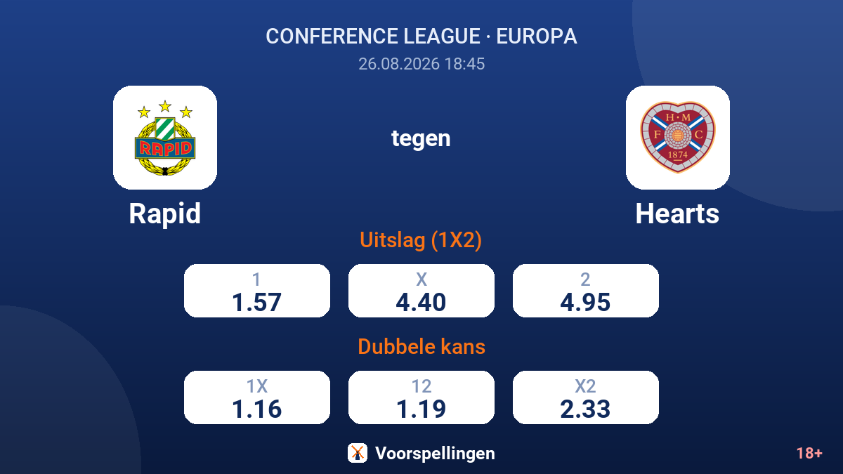 Rapid - Hearts — quoteringen