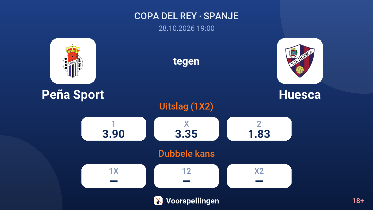 Peña Sport - Huesca — quoteringen